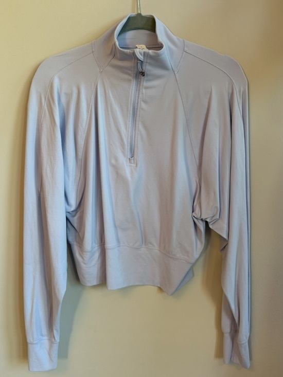 lululemon athletica Tops - Lululemon pullover half-zip pastel blue